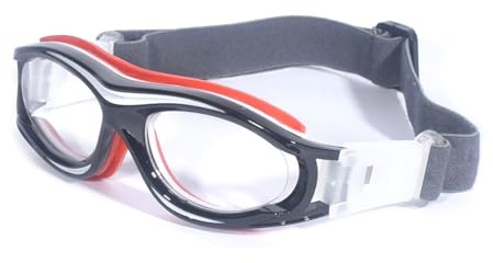 Mirweon Radfahren Basketball Brille Kinder Sportbrille Schutzbrille Fußball Sportbrille Teenager Verstellbarer Riemen