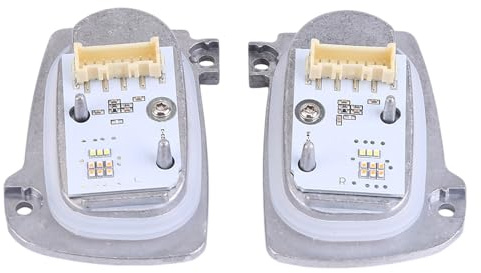 JAWSEU DRL Daytime Running Light Turn Signal Control Unit Module 2Pcs Right 8V0998474A Left 8V0998473A DRL Xenon Headlight Ballast for Headlight Fit for A3 Cabriolet Saloon/Sportback 8V 2017-2020