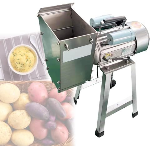 Potato Masher Stainless Steel Potato Ricer for Fruit and Vegetables, 1100W Potato Masher Heavy Duty Potato Press Baby Food Masher - 40-100KG/H Output