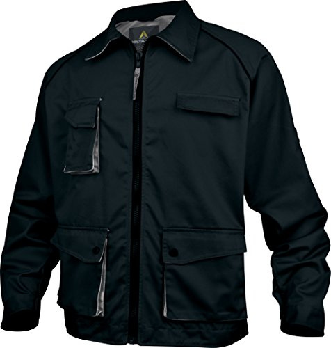 Delta Plus Mach2 arbetsväska av polyester/bomull, X-L, svart-grå