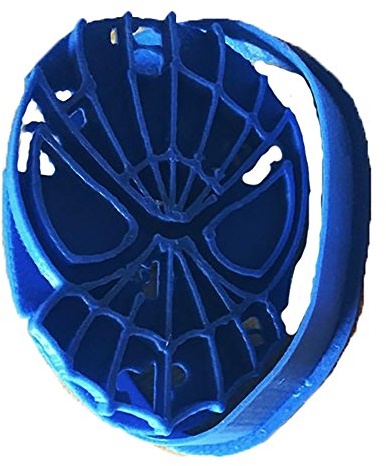 Cuticuter Spiderman Taglierina Fondente, Blu, 8x7x1.5 cm