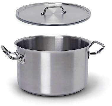 BALLARINI Casseruola da 32 cm in Acciaio Inox 18/10