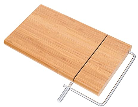 caihuashopping Käseschneider Käseschneider Bambuskäse Slicer tragbarer Butterschneider DIY. Schneidwerkzeug Küche Gadget Perfekt für die Küche Kochen 1 stücke Käsehobel