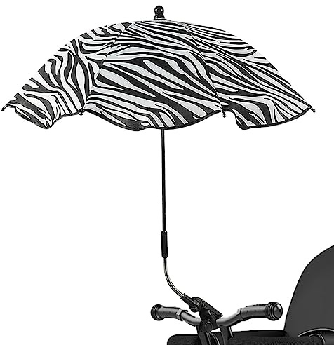 Pekoluta Paraguas De Cochecito De Bebé | Sombrilla Carrito Bebe Universal - Parasol Bebe | Sombrilla Para Cochecito | Cochecito Paraguas Con Protección UV