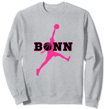 Bonn Basketball Fan Support Rheinland Stadion pink Sweatshirt