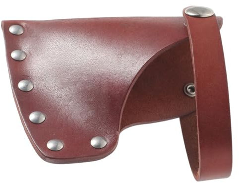 NULYLU Leather Head Cover Protector Case Camping Blade Cover for Outdoor Supply