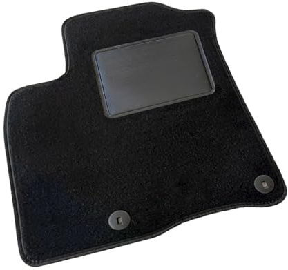 DHCarMats | Autoteppich nur Fahrerseite für Kia Niro ab 2017 bis 2021 Hybrid | Fahrermatte aus Teppichstoff nach Maß | Autozubehör - Fußmatten Automatten 1PZ