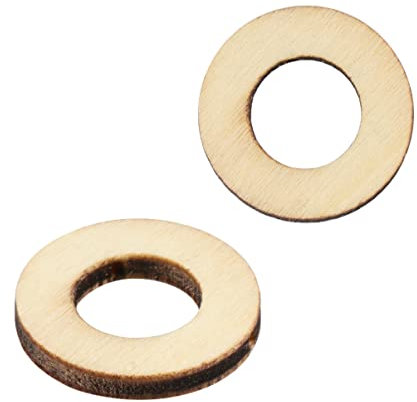 ARTSEWPLY 200stücke Diy Bastelzubehör Holz Runde Dekorationsscheiben Mini Holzstückchen Für Kreative Bastelprojekte Und Dekorationen Für Hochzeiten Und Feste