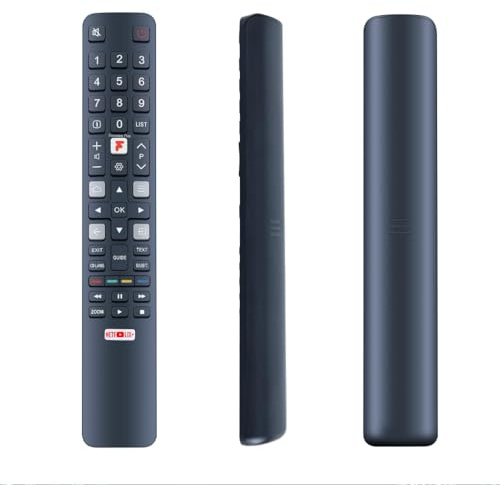 CLVIZCXOM RC802N YUI5 Remote Control Fit for TCL Smart TV 49C2US 55C2US | Fit for 43P20US 65C2US 75C2US / C2 / P20 / C6 / C8 / P715 / C715 / C815 Series TV, Replacement for 06-IRPT45-LRC802NP Remote