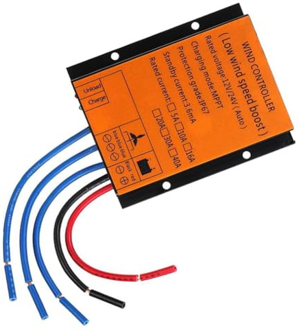 HYZHANHONG 48v, MPPT Wind Turbine Charge Controller Regulator, 10000W 12V 24V Automatic 48V Waterproof Regulator for Turbine Windmill Generator