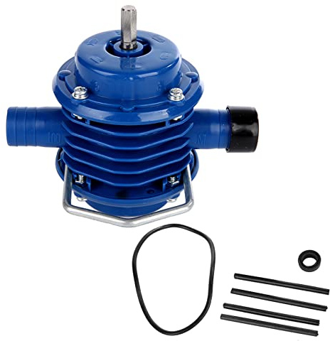 Hand Drill Water Pump Engineering Plastics Self Priming Electric Drill Powered Water Transfer Tool for Home Garden Use Size 125x107x78mm