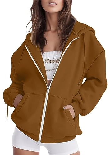 Damtröjor med huva pullover tröjor halloween för kvinnor Storbritannien jultröjor toppar huvtröjor långärmade toppar damtröjor sweatshirt jul huvtröja träningskläder, Khaki, XXL