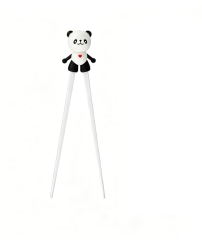 Training Chopsticks,Rebound Chopsticks Learning Practice Chopsticks | Reusable Non-Slip Heat-Resistant Chopsticks for Beginners Cute Panda Learning Chopsticks for Sushi Noodles Ramen Eating Tools