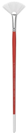 Winsor & Newton 5462006 - University Künstler Fächerpinsel Nr.6 - für Ölfarbe, Acrylfarbe und Aquarellfarbe
