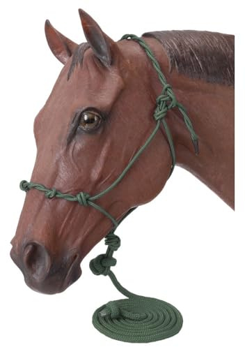 Tuff 1 poly-repgrimma med knutar och 35 cm bly, jägargrön