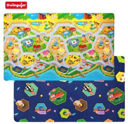 Dwinguler DW-L15-010 Kids Playmat, Mehrfarbig, Extra Large, One Size