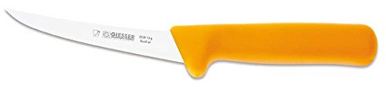 Johannes Giesser Messerfabrik Ausbeinmesser mit amerikanischer Griffform, Grau, 13 cm, 10121318C00000110