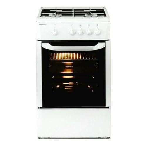 BEKO CSG-42009DW COCINAS DE Gas, Blanco, 85x50x50