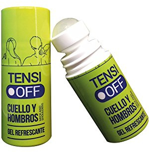 Taüll Orgànics Tensi Off Roll On Gel Cuello y Hombros Contracturas 50 ml | Con edelweiss, árnica, mentol y alcanfor. Efecto frío para la tensión cervical del ordenador o el volante. Uso diario
