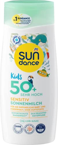 SUNDANCE Barn känslig solmjölk SPF 50+, 200 ml
