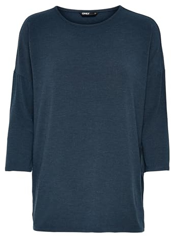 Only Onlglamour Top Jrs Noos - Jersey para Mujer, Color Negro, Gris, XL