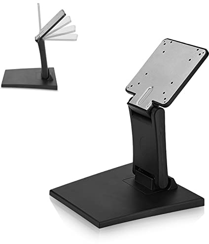 Plyisty -Schreibtischhalterung, LED-LCD-Monitorständer TV-Ständer für Flachbildschirme von 10~24, 10Kg Kapazität, Unterstützt VESA, Kompatibel mit 75x75mm, 100x100mm