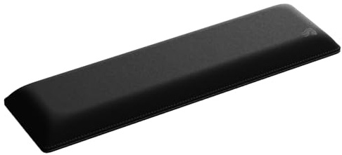 GLORIOUS Weiche Tastatur Handballenauflage (TKL) 356x102x25mm in Schwarz | Stepprand gegen Ausfransen, Mittlere Festigkeit, Rutschfeste Gummibasis für starken Halt & ergonomischen Gaming-Komfort