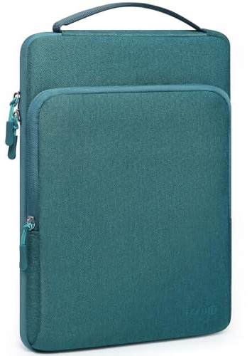 HYZUO 15-16 Zoll Laptop Tasche Hülle für MacBook Pro 16 M5, Dunkelgrün | für MacBook Pro 16 M5-M1 Pro/Max A3428 A3429 2026-2019, 15 Surface Book, Tasche für 15 15,6 Dell HP Lenovo Asus Acer