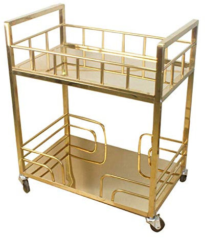 MIQXUAN Rangement Chariot Étagère de rangement de cuisine, salon, salle de bain, bureau, chariot, boîte de rangement pour aliments et vêtements, 3 niveaux