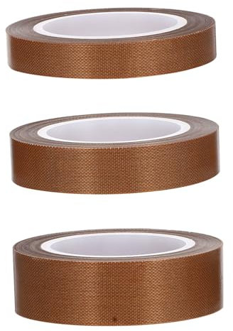 CIYODO 3rollen Dichtungsband Ptfe-dichtungsband Handvakuum-dichtungsband Für Vakuumierer Ptfe-bänder Isolierbänder Ersatzdichtungsband