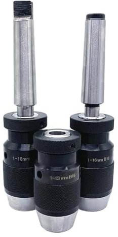FUYUMIC 1 Uds MT1 MT2 MT3 MT4 MT5 B10 B12 B16 B18 B22 1-10 1-13 1-16 3-16 5-20 1 Juego for portabrocas Morse autoapretado(MTB4-B16(1-16))