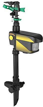 Arroseur automatique rotatif grande surface à énergie solaire activé par le mouvement répulsif for animaux arroseur jardin dissuasion for animaux,Large gamme d'applications