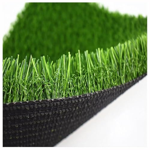Alfombra de césped artificial realista para uso en interiores y exteriores, 3 x 2 m y 3 x 5 m, apta para mascotas, tapete de césped sintético para patio, jardín, balcón, fácil de limpiar y
