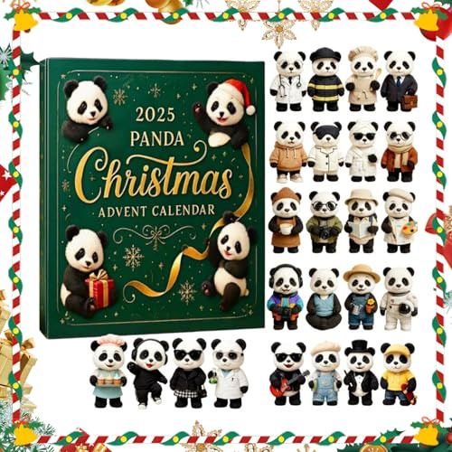 24-Tage Weihnachts-Countdown-Kalender 2025 for Mädchen, Jungen, Erwachsene & Familie, festliche Adventskalender for Teenager und Kinder-S