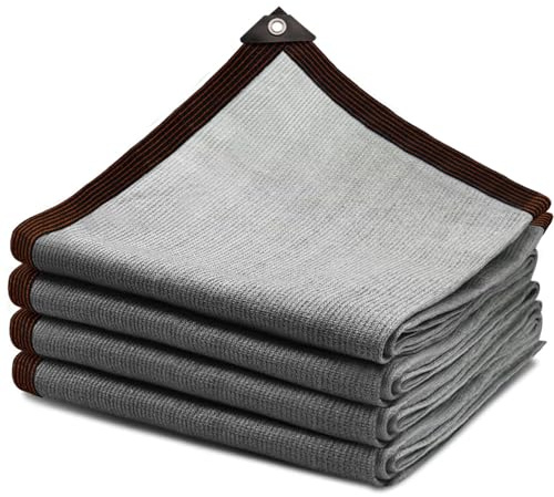 Filet d'ombrage extérieur - Voile d'ombrage de jardin - 3 x 5 m - Protection solaire - Pour serre, terrasse, plantes, poulailler, coupe-vent et imperméable
