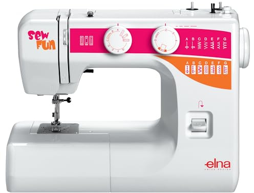 Elna Freiarm Nähmaschine Modell 1000 mit 15 Programmennn in 3 Farben lieferbar
