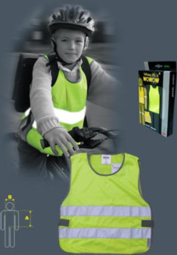 WOWOW Reflex- Sicherheitsweste gelb