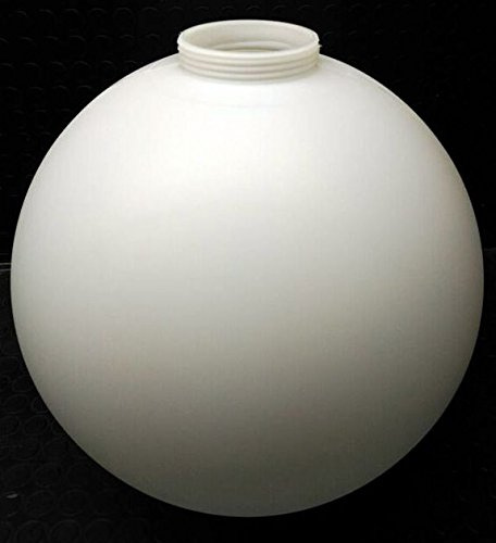 Rixaab - Sfera di Polietilene Bianca, Diametro: 40 cm e Apertura di 10 cm