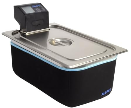 Sous Vide SV2 Sparset - Sous Vide Thermostat SV2 + Gastronorm Behälter GN 1/1 200 mm Tiefe + GN Deckel mit Ausschnitt + Isolierung für GN1/1 Behälter