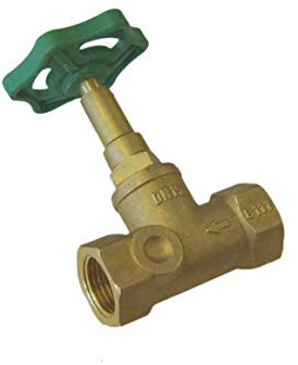Wasser-Absperrhahn 1/2 Wasserhahn Sperrhahn G4/G5 Putzmaschine Absperrventil Abstellhahn