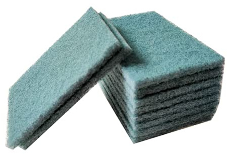 Estropajo,32 Piezas Manchas Quitar Limpieza Cepillo, Fibras Verde Limpieza para para Diario Garaje Cocina Baño （Verde）