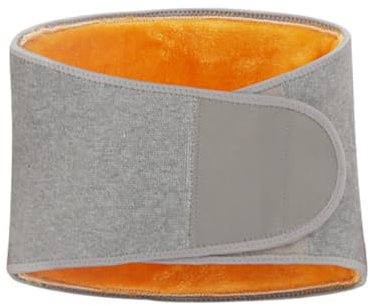 Kidney Warmer Women Men: Winter Abdomen Waist Supports Men Women Winter Thicken Thermal Plush Waist Warmer Lumbar Supports Kidney Warmer Band Lumbar Back Belt Wrap L