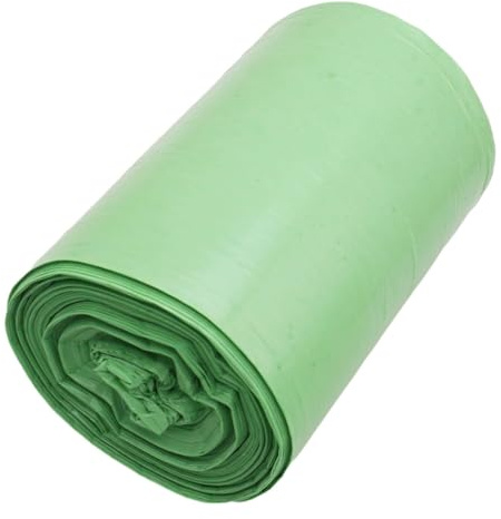 SKIR'CO Bolsas de basura de 35 litros, bolsas de basura verdes de 50 x 60 cm, bolsas de basura de color verde (150 unidades)