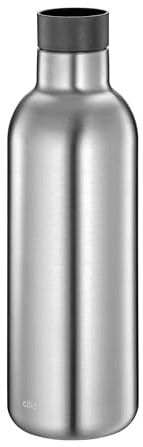 cilio Isoliertrinkflasche DELUXE 650 ml, 360° Trinkverschluss, Edelstahl | Thermoflasche, Doppelwandsystem mit Kupferbeschichtung, für kohlensäurehaltige Getränke, auslaufsicher