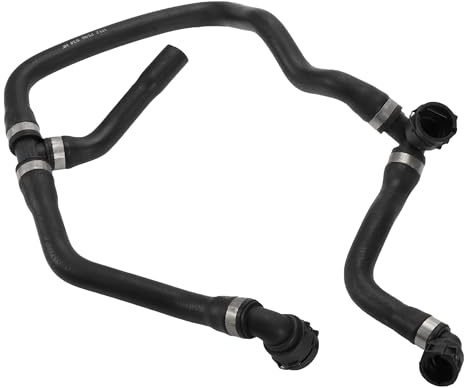 HEROFFIX 1 Pcs HVAC Heater Hose for BMW 3 Series F30 F80 316i 320i 2012-2018 Engine Oil Cooler Coolant Hose No.17127596834 Black Rubber
