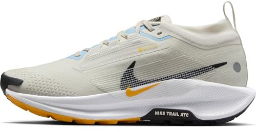NIKE Pegasus Trail 5 Gore-Tex, Sneaker Mujer, Phantom Black White University Gold, 40.5 EU