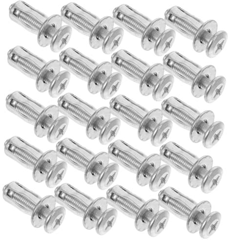 ULTECHNOVO 20pezzi Bulloni Di Espansione in Metallo Kit Di Ancoraggio Per Porte Cave Ancoraggi Corti Per Pareti Cave Di Ancoraggi Per Fissaggio Porte Elementi Di Fissaggio Extra Corti Per Par