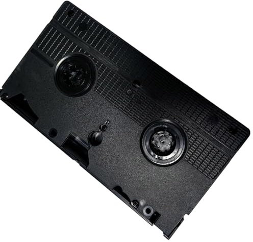 rongweiwang Nettoyeur de tête de Cassette pour Lecteur de magnétoscope Nettoyez Facilement Les Cassettes VHS Bande de Nettoyage de tête de magnétoscope VHS Bande vidéo ABS Bande de Nettoyage VHS
