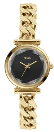 Fossil Kvinnors analoga kvartsur med rostfritt stålarmband ES5440