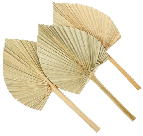 IMIKEYA 3 Piezas Palma Secas Decorativas Naturales para Pared Adornos para Bodas y Fiestas Diseño Artesanal con Acabado Fresco y Elegante Decoración para Interiores y Eventos
